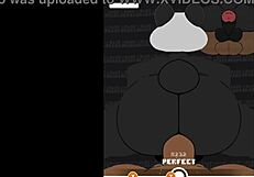 Watch Grizzy and Pan-Pan in hardcore anal doggystyle with monster cocks?