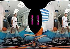 Will she be yours? This bisexual babe rides hard in POV.