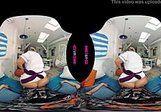 Will she be yours? This bisexual babe rides hard in POV.