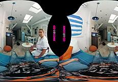 Will she be yours? This bisexual babe rides hard in POV.