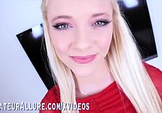 I love watching riley star's blonde ass in doggystyle pov deepthroat