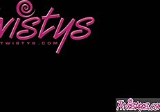 sasha masturbates to orgasm, her clit so sensitive