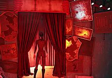 Fallout 4 Brunette in Pantyhose Outdoor Fashion