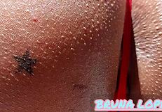 Blue Star Bikini Stuffed in Swollen Pussy of Tattooed Prostitute Draws Attention to Winking Asshole in Taboo Anal Scene