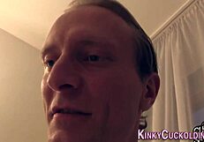 European Babe Rides BBC with Handjob and Facial in Interracial Scene