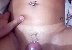 home sex debuts pubic hair in pussy with cock stuck in throat and greek kiss