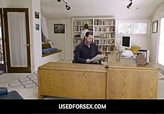 Usedforsex freeuse Latina teen 18+ fucked during law firm interview - Cierra Bell Violet Starr