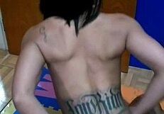 first time on the console, that tattooed brunette?