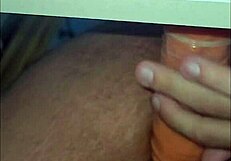 मेरी गांड को डिल्डो के साथ जोरदार सेशन में चोदना