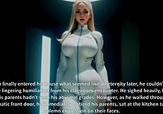 The ai mishap turned into an erotic sci-fi adventure with sensual encounters