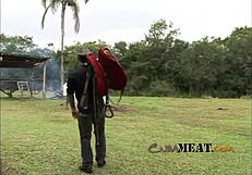 Cum Meat Explosion! Two Farmer Gay Guys Bang Hard in Hot Ranch Action!