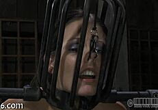 Is this useless whore teasing her clit for you?