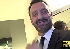 I pound the throated sub teen 18+'s pussy with spanking and toys.