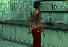 I Caught My Stepmom Masturbating and She Apologized with a Creampie