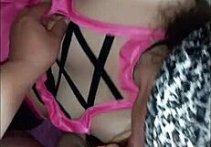 Amateur Latina with Impressive Ass Enjoys Big Cock Anal