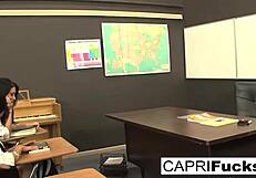 Capri Cavanni, Jessica Jaymes, and Arilla Ferra fuck passionately