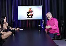 Hey, Tiv Models brings swingers in sheer red lingerie together