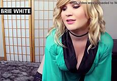 Two Ruined Orgasms: Femdom JOI with Brie White's Big Tits