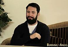 goth alternative girl with tattoos masturbates in high definition