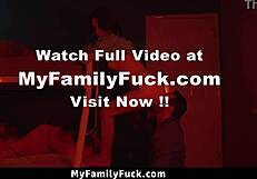 Stepdaddy slams stepdaughter and friend for being annoying - MyFamilyFuck