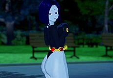 Raven Horny Big Thighs Joi And Facial In Dark Forest