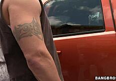 mature milf mommy can't wait to suck young cock in her mouth!