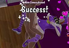 'We love striptease and sex in club hentai with ripped clothes,' girls say