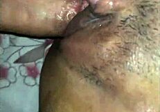 close up view of asian pussy getting fucked in intense one on one session