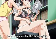 Petite Cute Teens See a Cock First Time in Hentai Subtitled