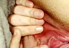 Stretching Fat Pussy Wide Open Under Covers For Perfect Clit Position To Bust Nut – Feels So Good!