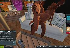 मैं देखता हूं मर्सिडीज थ्रीसम में हस्बैंड और मिस्टर जोन्स के साथ बड़ा लंड चूसती है