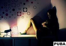 capri and dahlia getting wild fingering their tight pussys