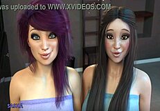 anal hardcore fuck with massive cum on face, huge ass, big tits, amateur tiny teen 18+ fucked hard by very big cock