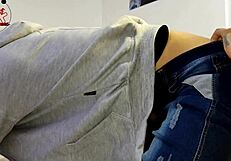 No Me Desvisti� y Me Recibi� en Cuatro con Chocho Pujador y Peludo Dispuesto a Recibir Verga