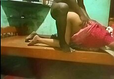 desi nighty anty fuck in doggystyle with small 18+ cock outdoor.