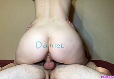 my teen stepsister rides my monster cock cowgirl style