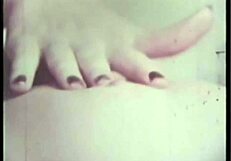 In vintage London, a dark lantern reveals an interracial taboo with hairy pussy and black cock.