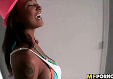 Can Big Titty Latina Handle White Cock POV?