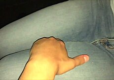 Perverted Japanese Couple Gets Excited In Car Sex At Night In Empty Spot