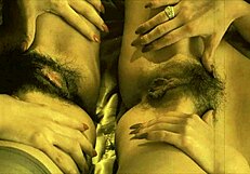 vintage lesbian lovers hiding their steamy secrets in retro style