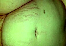 My fat redhead wife squirting during hardcore