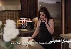 Victoria Voxxx and Robby Apples Escape in Intense Cinema Ride