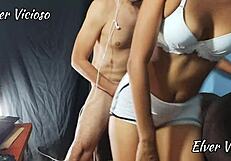 Can You Handle This Latina Blowjob Facial?