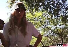 Lesbian Camp Counselors Trick Best Friend Into Bisexual Group Sex With Big Cocks And Hardcore Action.