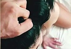 really a lot of cum in this facial scene