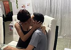 Waking Girlfriend with Body Massage