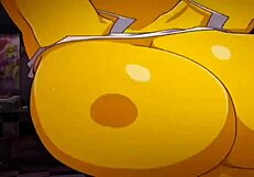 Chica Flaunts Her Big Boobs in Suggestive Display