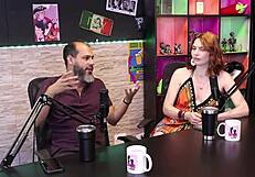 women trained to give pleasure in sheer red lingerie?