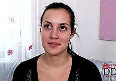 carmen croft flawless babe shows everything in casting interview