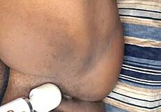 Chubby milf wife gets wet in quick homemade solo